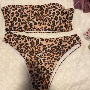 Women’s Cheetah Print Swimsuit